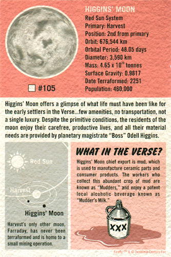 Higgins' Moon Facts